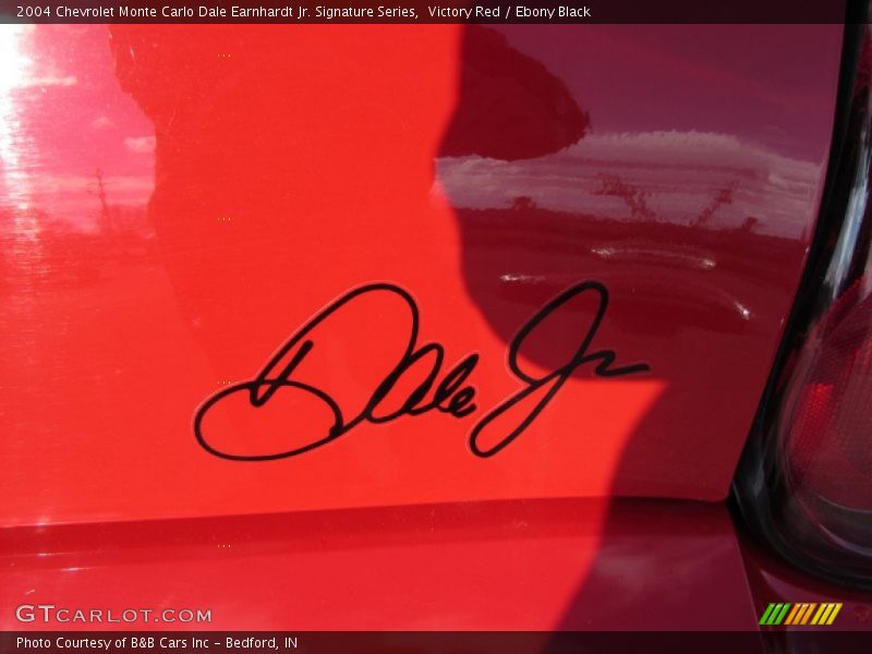 Victory Red / Ebony Black 2004 Chevrolet Monte Carlo Dale Earnhardt Jr. Signature Series