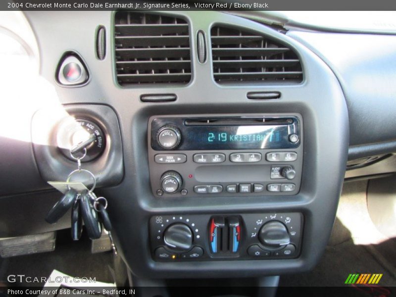 Controls of 2004 Monte Carlo Dale Earnhardt Jr. Signature Series