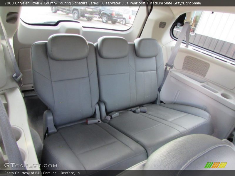 Clearwater Blue Pearlcoat / Medium Slate Gray/Light Shale 2008 Chrysler Town & Country Touring Signature Series