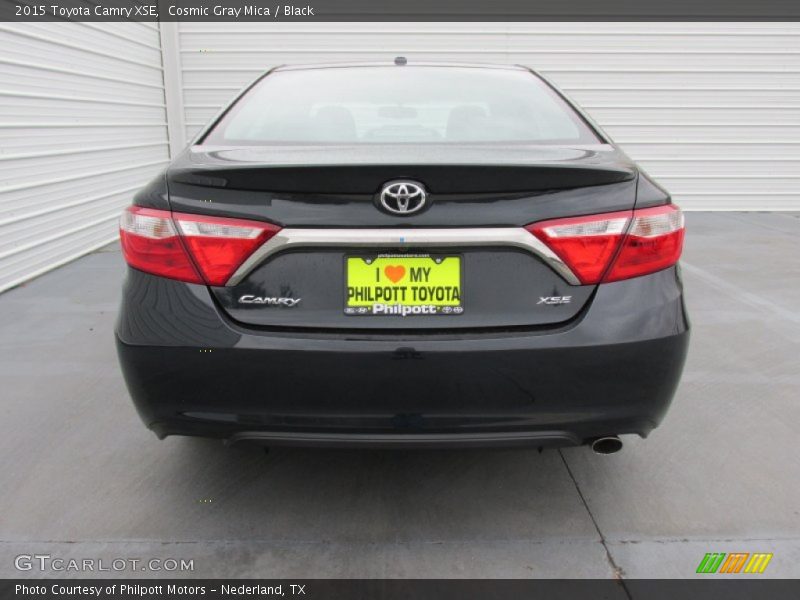Cosmic Gray Mica / Black 2015 Toyota Camry XSE