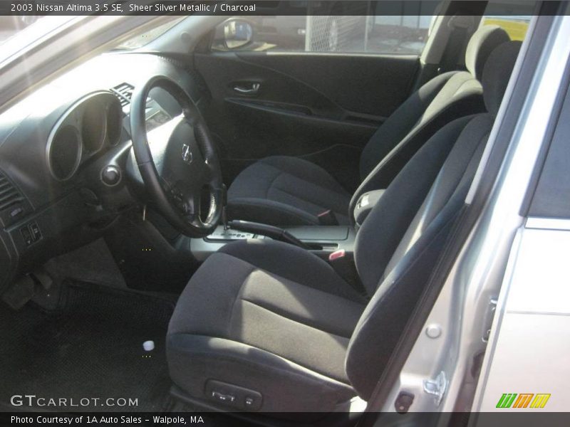 Sheer Silver Metallic / Charcoal 2003 Nissan Altima 3.5 SE