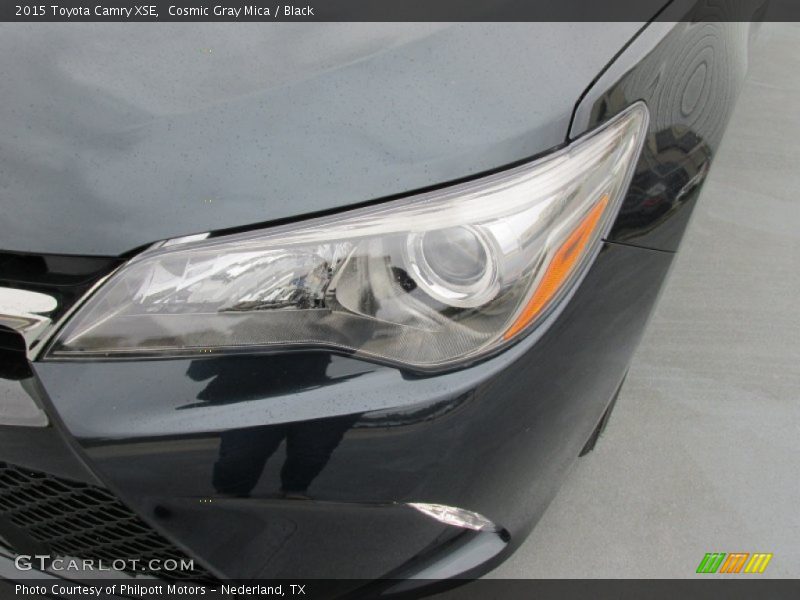 Cosmic Gray Mica / Black 2015 Toyota Camry XSE