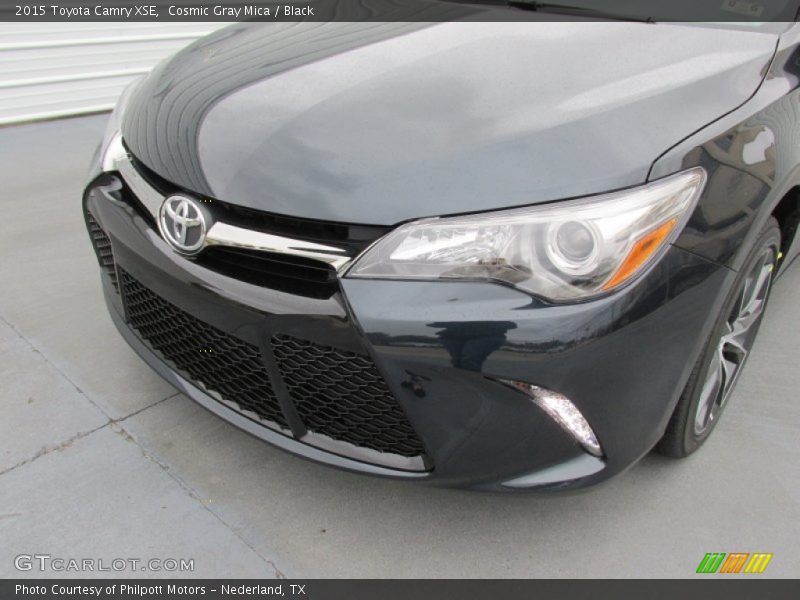 Cosmic Gray Mica / Black 2015 Toyota Camry XSE