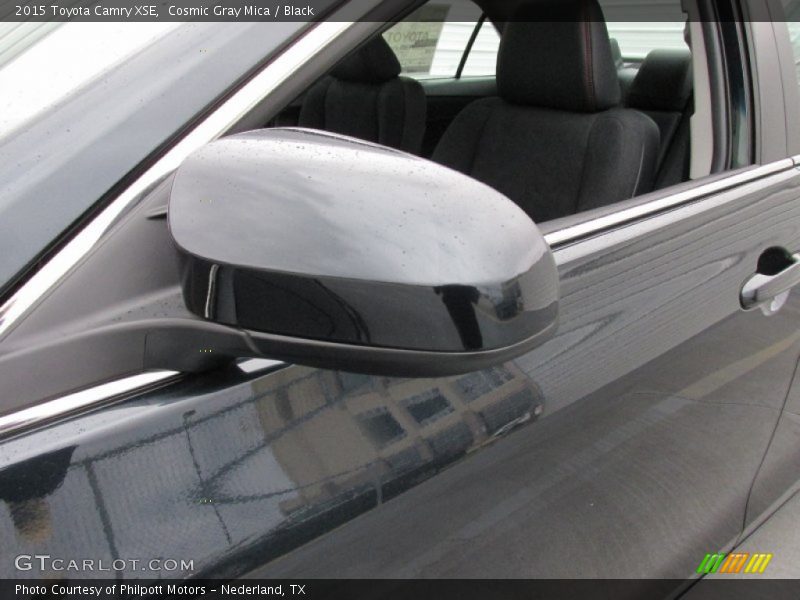 Cosmic Gray Mica / Black 2015 Toyota Camry XSE