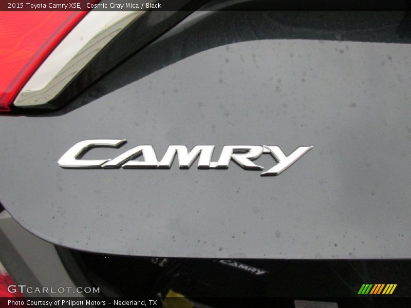 Cosmic Gray Mica / Black 2015 Toyota Camry XSE