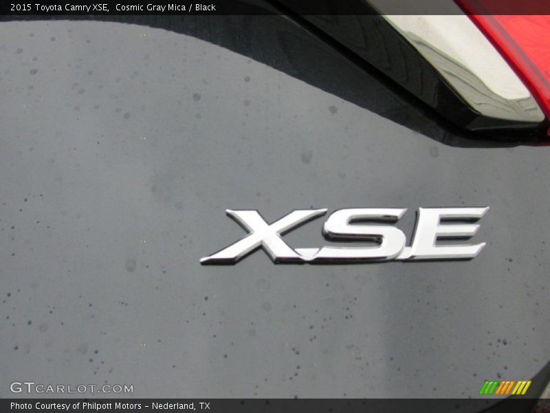 Cosmic Gray Mica / Black 2015 Toyota Camry XSE