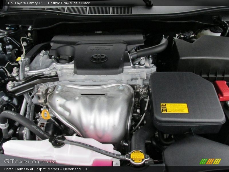 Cosmic Gray Mica / Black 2015 Toyota Camry XSE