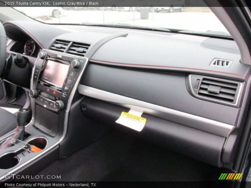 Cosmic Gray Mica / Black 2015 Toyota Camry XSE