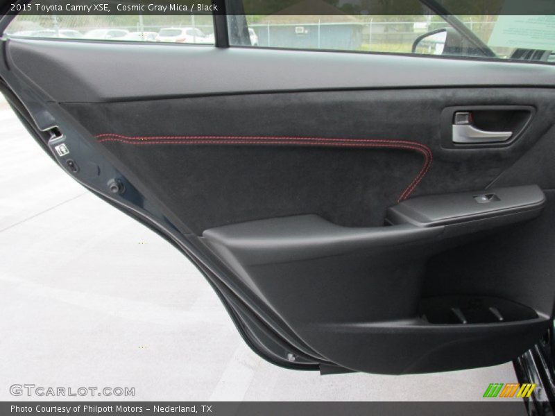 Cosmic Gray Mica / Black 2015 Toyota Camry XSE
