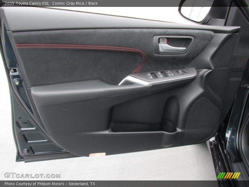 Cosmic Gray Mica / Black 2015 Toyota Camry XSE