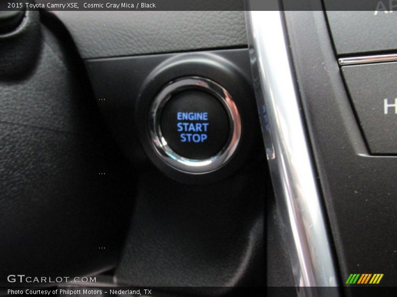 Cosmic Gray Mica / Black 2015 Toyota Camry XSE
