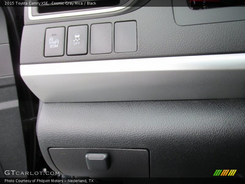 Cosmic Gray Mica / Black 2015 Toyota Camry XSE