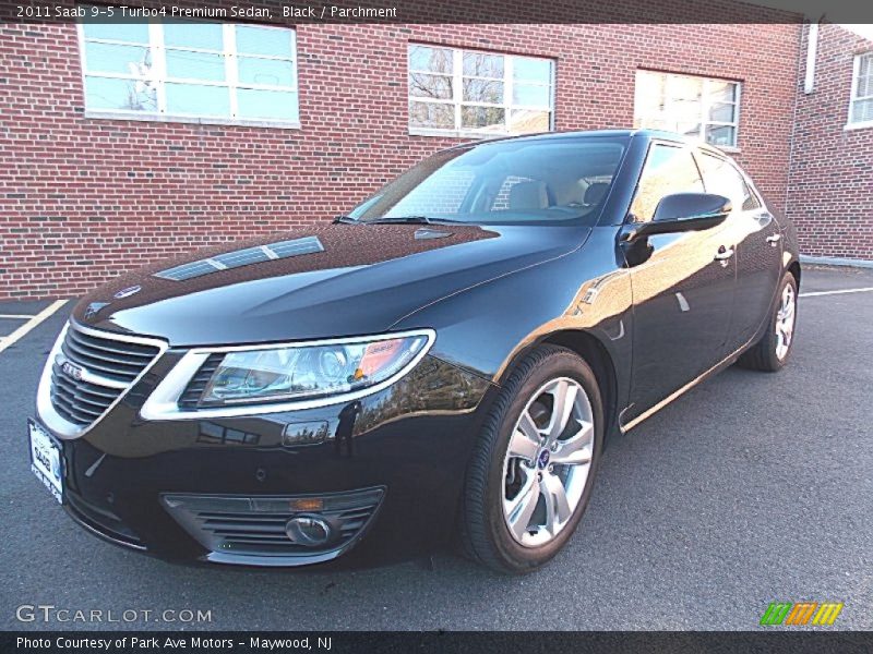 Black / Parchment 2011 Saab 9-5 Turbo4 Premium Sedan