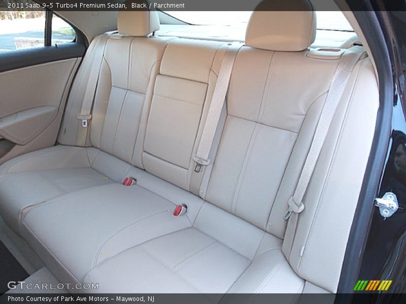 Rear Seat of 2011 9-5 Turbo4 Premium Sedan