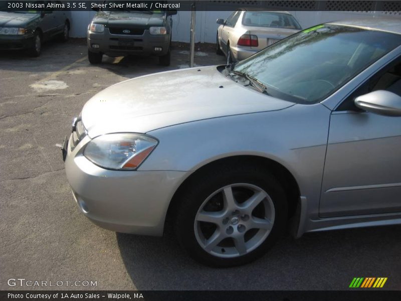 Sheer Silver Metallic / Charcoal 2003 Nissan Altima 3.5 SE