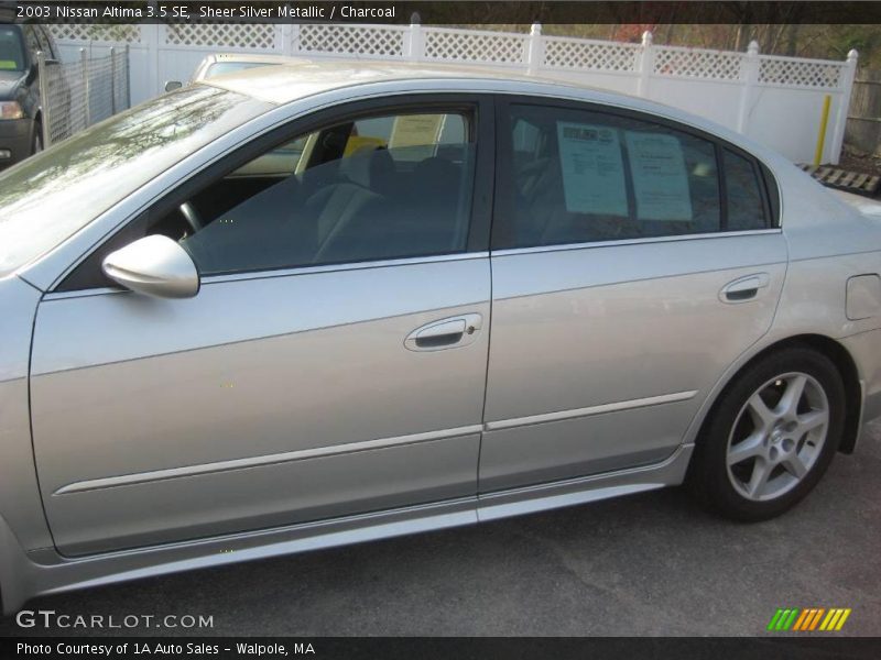 Sheer Silver Metallic / Charcoal 2003 Nissan Altima 3.5 SE