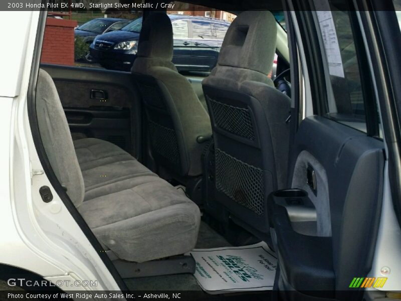 Starlight Silver Metallic / Gray 2003 Honda Pilot EX 4WD