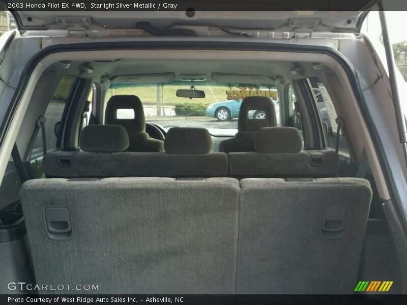 Starlight Silver Metallic / Gray 2003 Honda Pilot EX 4WD