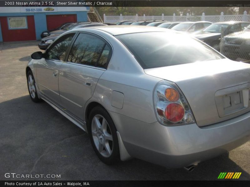 Sheer Silver Metallic / Charcoal 2003 Nissan Altima 3.5 SE