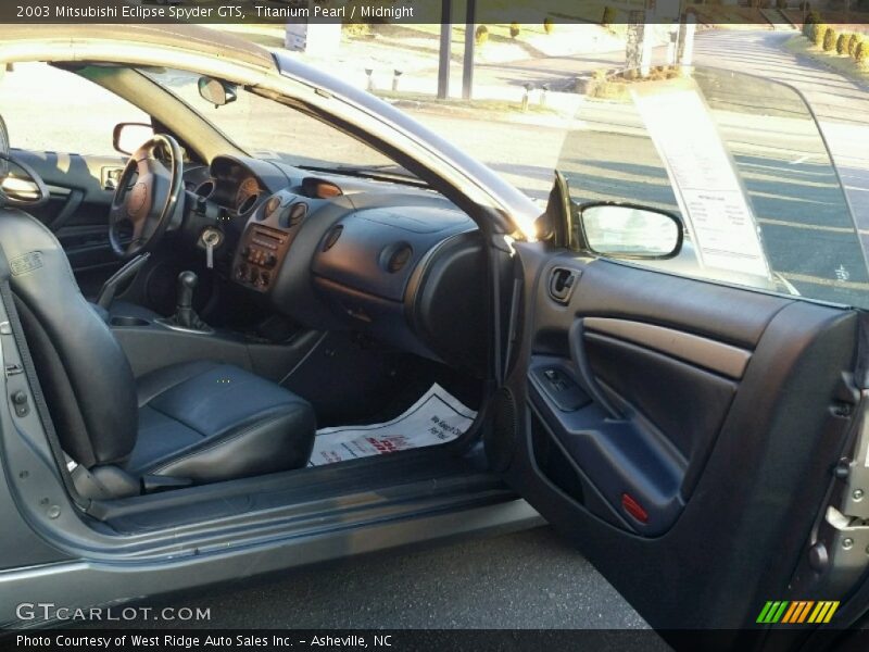 Titanium Pearl / Midnight 2003 Mitsubishi Eclipse Spyder GTS