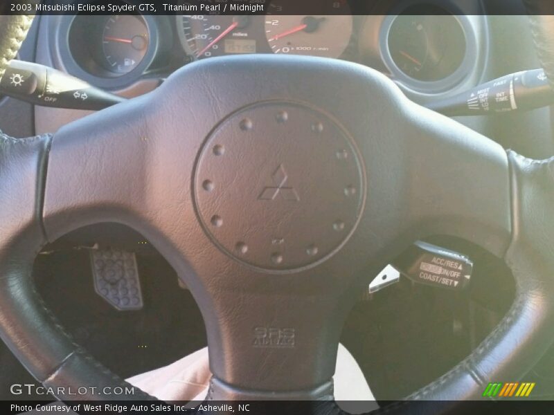 Titanium Pearl / Midnight 2003 Mitsubishi Eclipse Spyder GTS