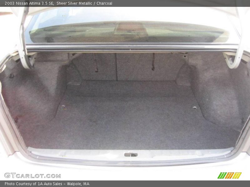 Sheer Silver Metallic / Charcoal 2003 Nissan Altima 3.5 SE