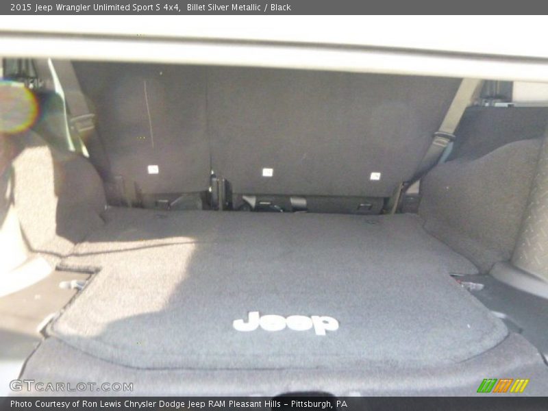 Billet Silver Metallic / Black 2015 Jeep Wrangler Unlimited Sport S 4x4