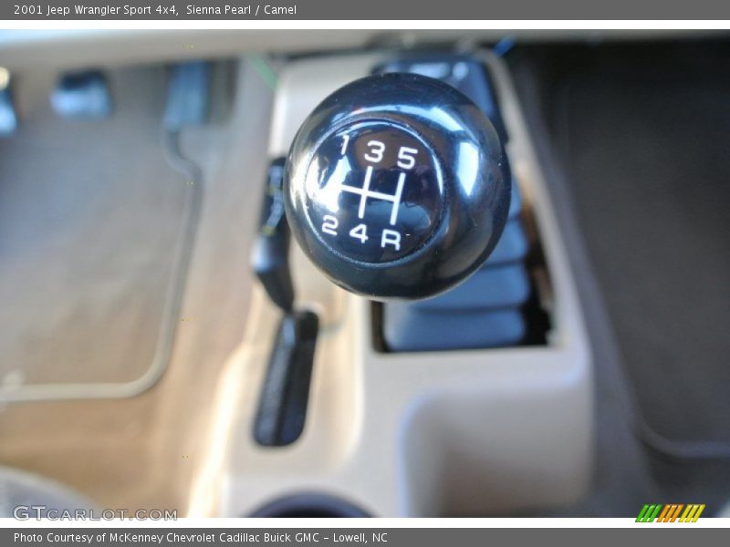  2001 Wrangler Sport 4x4 5 Speed Manual Shifter