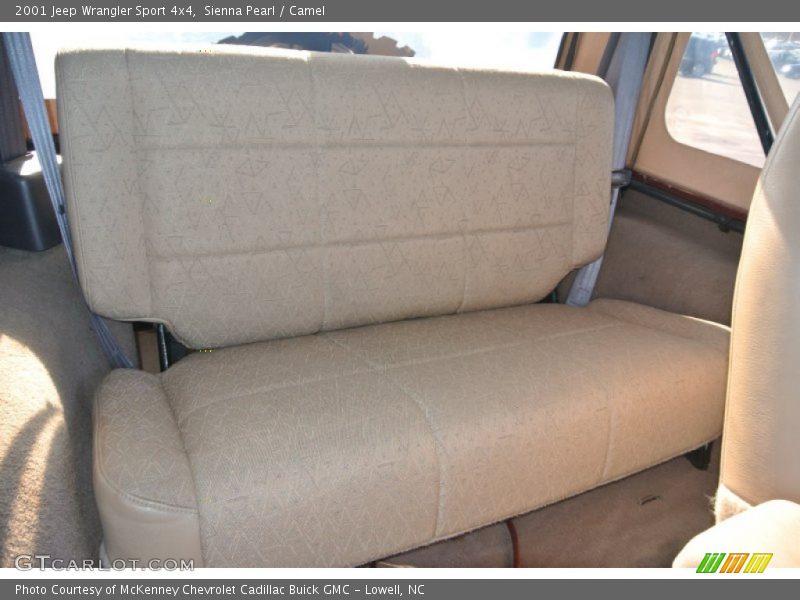 Sienna Pearl / Camel 2001 Jeep Wrangler Sport 4x4