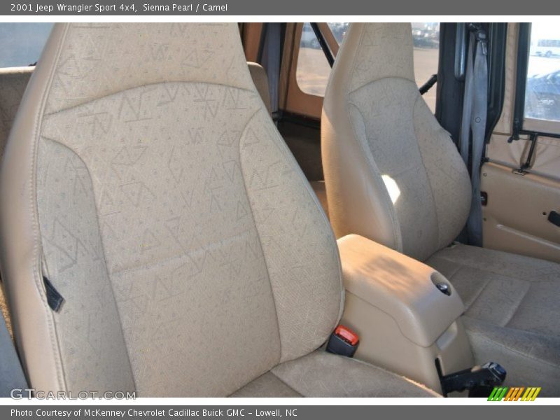 Front Seat of 2001 Wrangler Sport 4x4