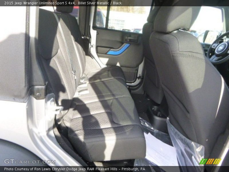 Billet Silver Metallic / Black 2015 Jeep Wrangler Unlimited Sport S 4x4