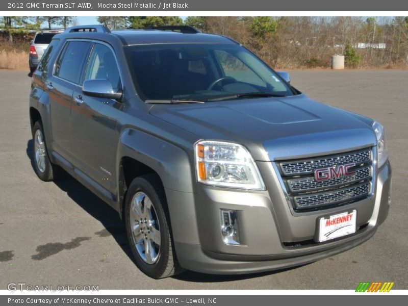 Mocha Steel Metallic / Jet Black 2012 GMC Terrain SLT AWD