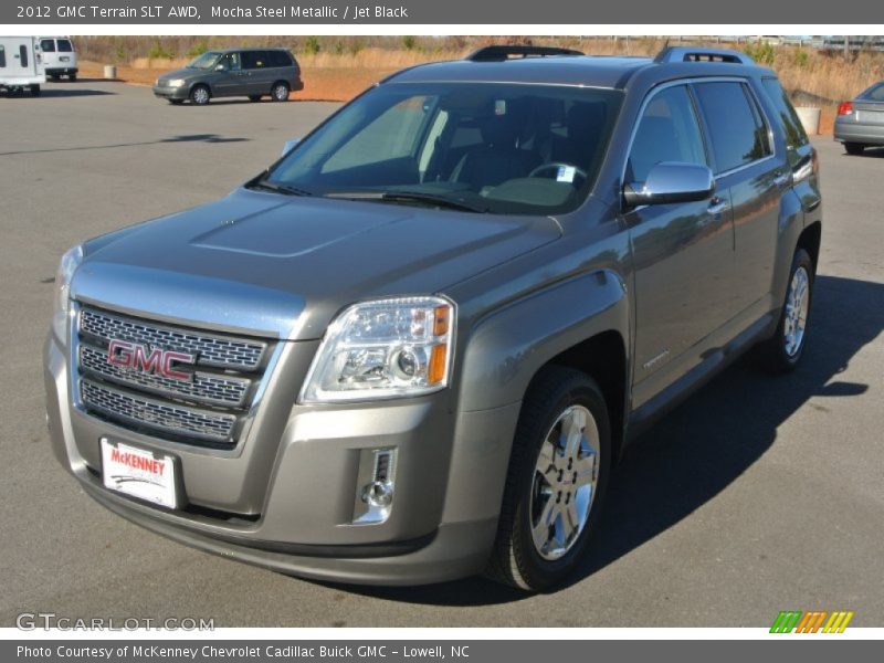 Mocha Steel Metallic / Jet Black 2012 GMC Terrain SLT AWD