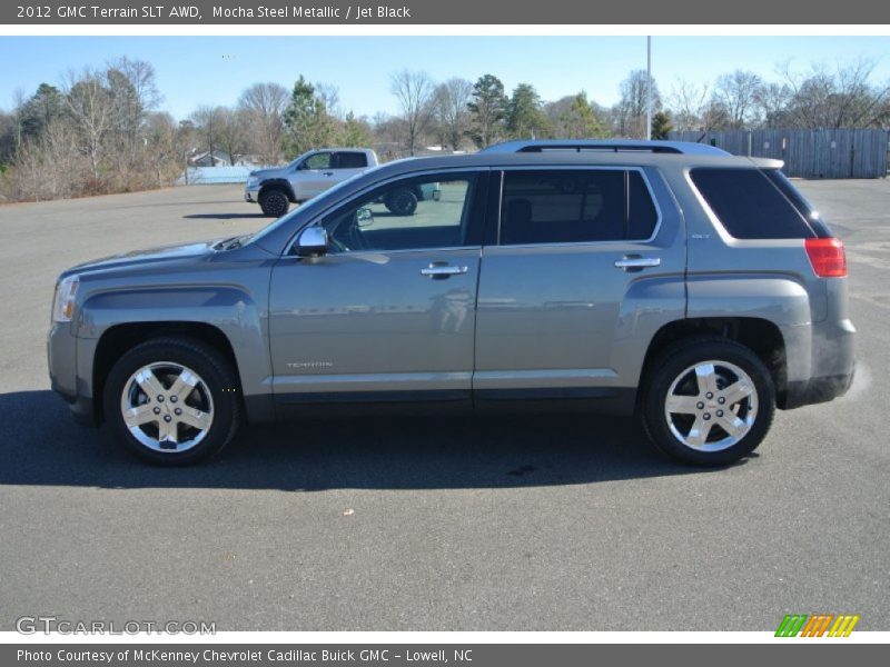 Mocha Steel Metallic / Jet Black 2012 GMC Terrain SLT AWD
