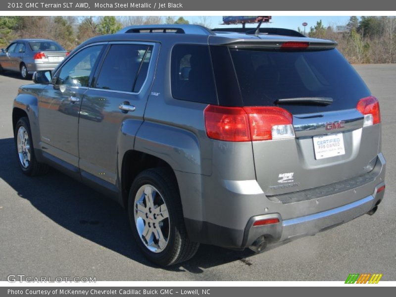Mocha Steel Metallic / Jet Black 2012 GMC Terrain SLT AWD