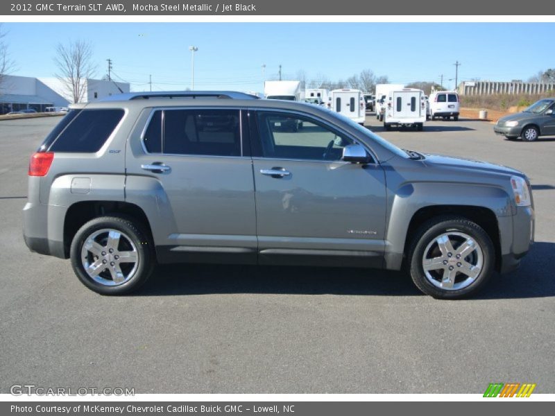 Mocha Steel Metallic / Jet Black 2012 GMC Terrain SLT AWD