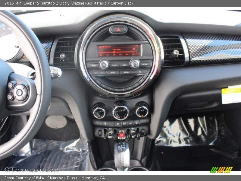 Blazing Red Metallic / Carbon Black 2015 Mini Cooper S Hardtop 2 Door