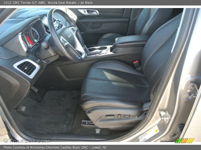 Mocha Steel Metallic / Jet Black 2012 GMC Terrain SLT AWD