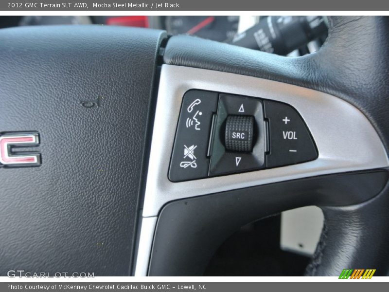 Mocha Steel Metallic / Jet Black 2012 GMC Terrain SLT AWD