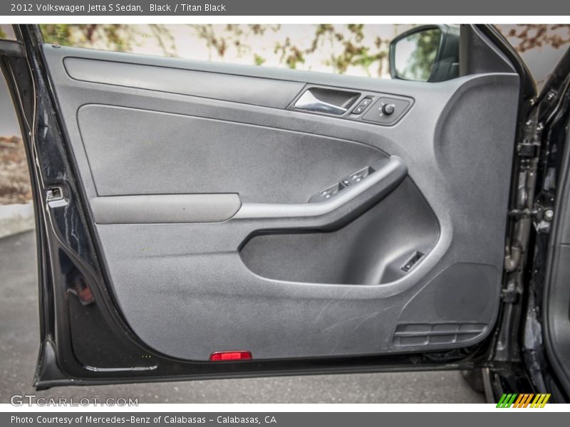 Door Panel of 2012 Jetta S Sedan