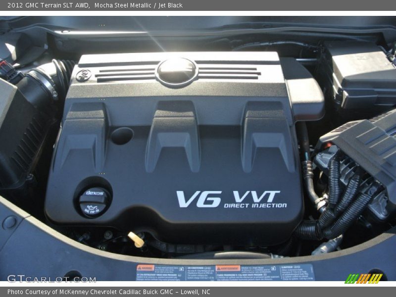 Mocha Steel Metallic / Jet Black 2012 GMC Terrain SLT AWD