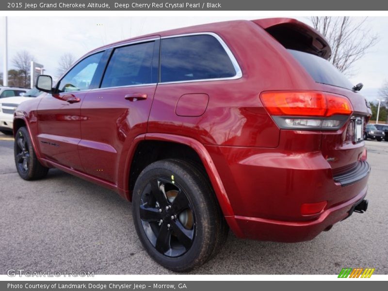 Deep Cherry Red Crystal Pearl / Black 2015 Jeep Grand Cherokee Altitude