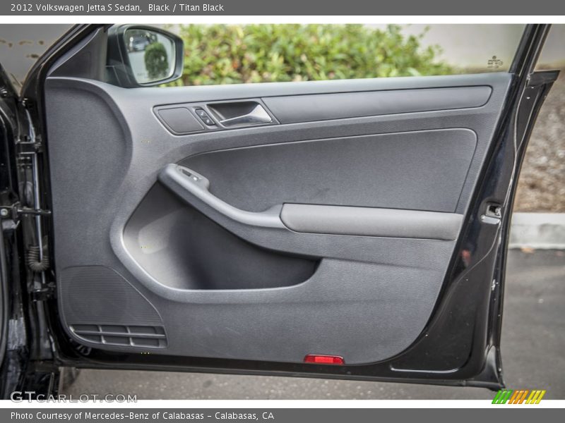 Black / Titan Black 2012 Volkswagen Jetta S Sedan