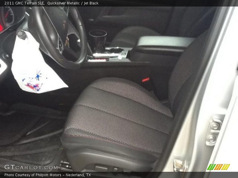 Quicksilver Metallic / Jet Black 2011 GMC Terrain SLE