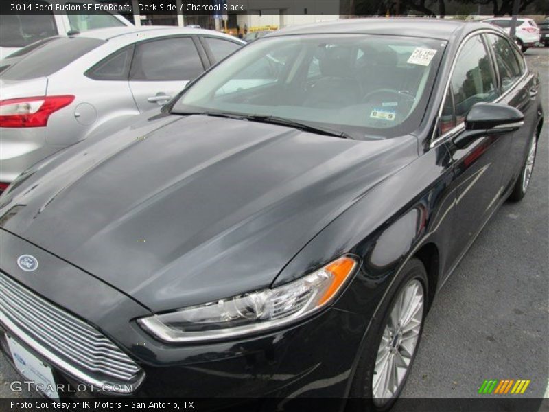 Dark Side / Charcoal Black 2014 Ford Fusion SE EcoBoost