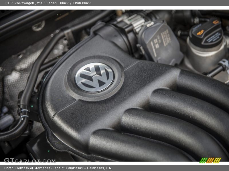 Black / Titan Black 2012 Volkswagen Jetta S Sedan