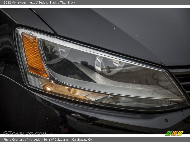 Black / Titan Black 2012 Volkswagen Jetta S Sedan