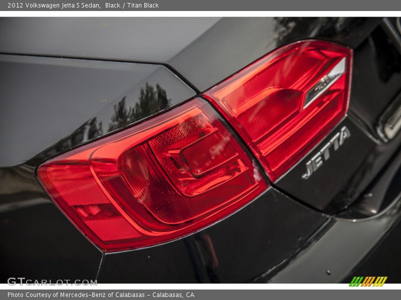 Black / Titan Black 2012 Volkswagen Jetta S Sedan