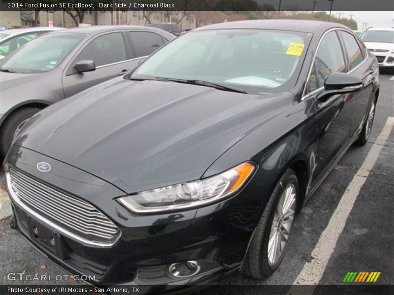 Dark Side / Charcoal Black 2014 Ford Fusion SE EcoBoost