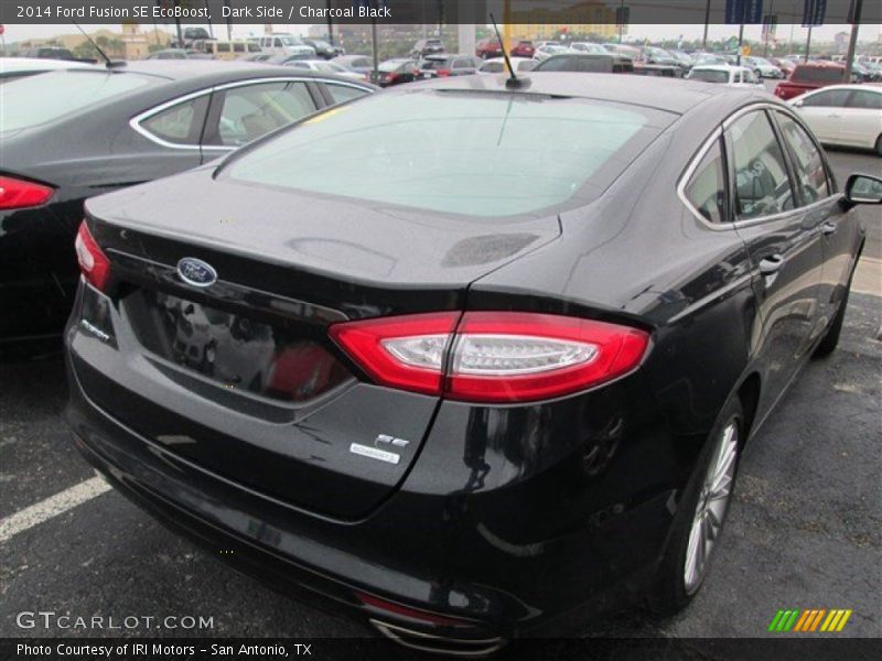 Dark Side / Charcoal Black 2014 Ford Fusion SE EcoBoost